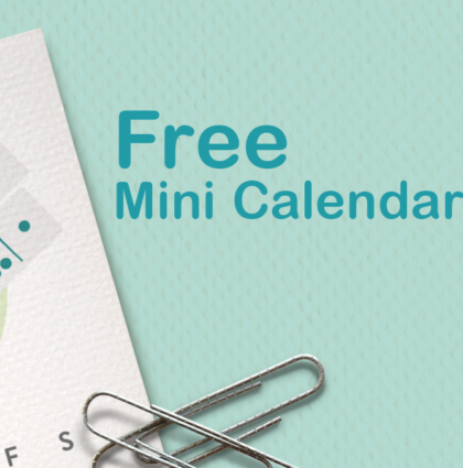 Free Mini Calendar 2021