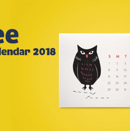 Free Mini Calendar 2018